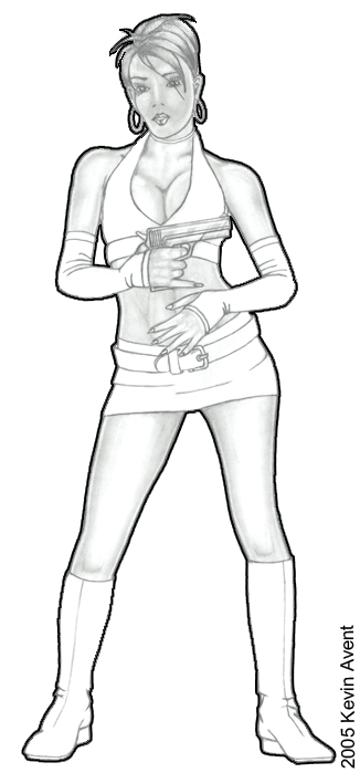  Character ::: Space Chick 