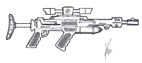  Weapon ::: Space Gun v2 
