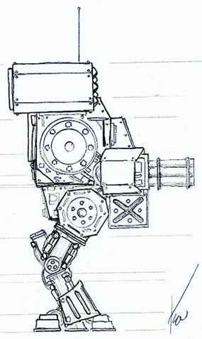  Mecha ::: Walker - side 